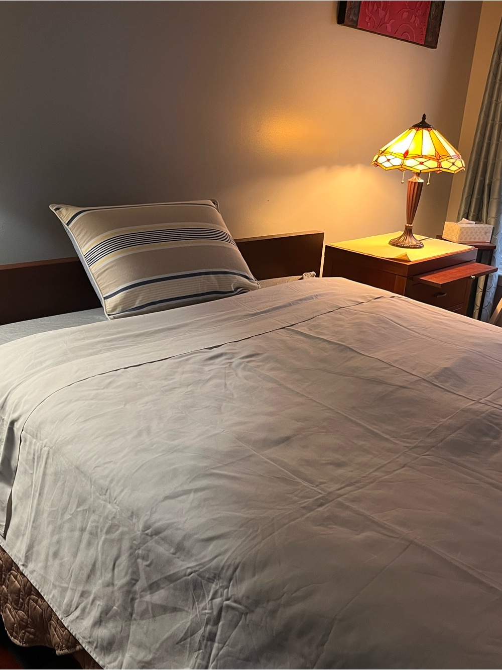 Charter Club White Bedding Full size flat sheet